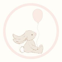 Bashful Pink Bunny for Babies