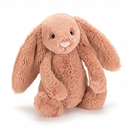Bashful Apricot Bunny Soft Toy