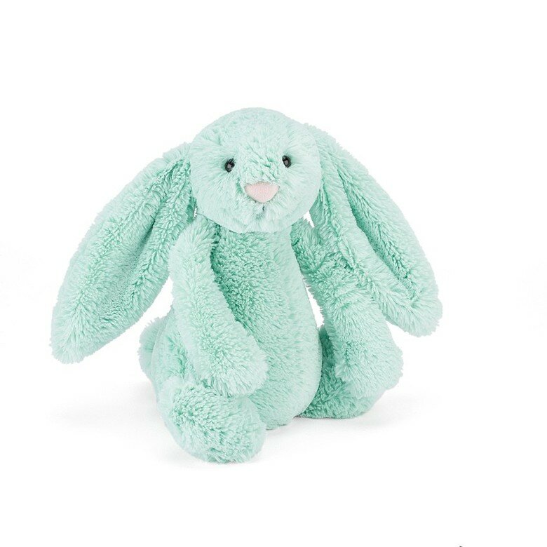 Bashful Mint Bunny Soft Toy