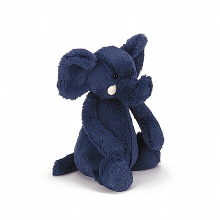 Bashful Blue Elephant Soft Toy