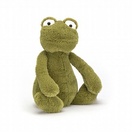 Bashful Frog Soft Toy