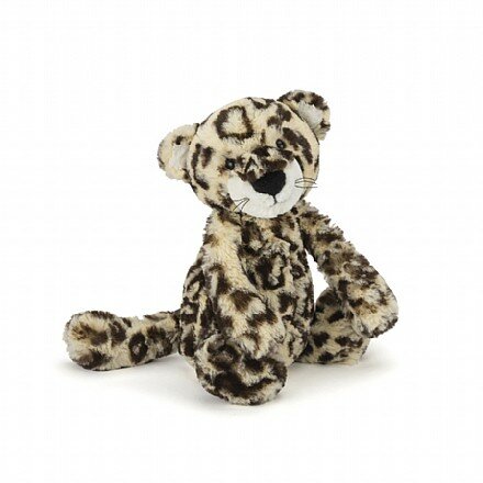 Bashful Leopard Soft Toy
