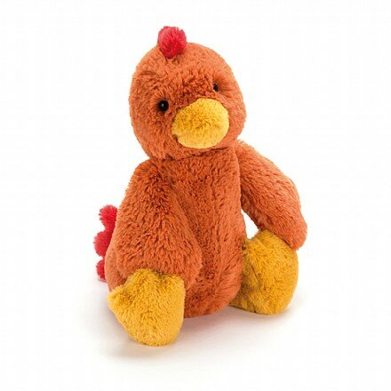 Bashful Rooster Soft Toy