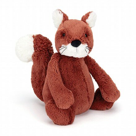 Bashful Squirrel Soft Toy