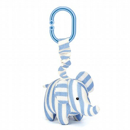 Elliott Elephant Jitter Pram Toy