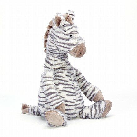 Fluffles Zebra Soft Toy