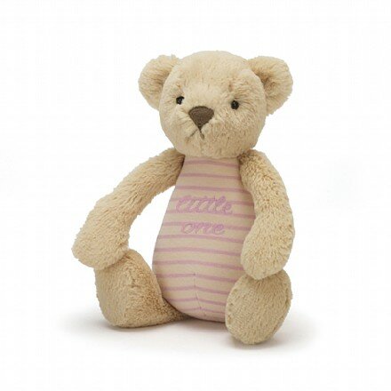 Little One Bear Pink Rattle Little One Bear Pink Rattle