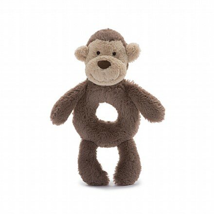 Bashful Monkey Grabber Rattle
