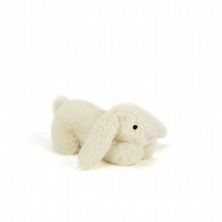 Pipsqueak Cream Bunny Squeaker Toy