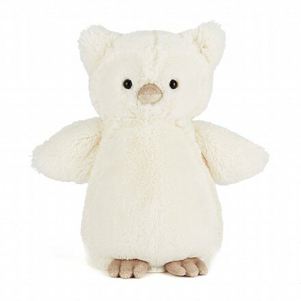 Bashful Snowy Owl Soft Toy