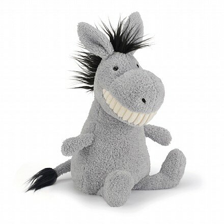 Toothy Donkey Soft Toy