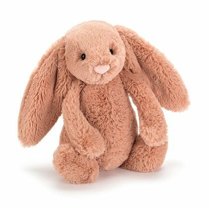 Bashful Apricot Bunny Soft Toy