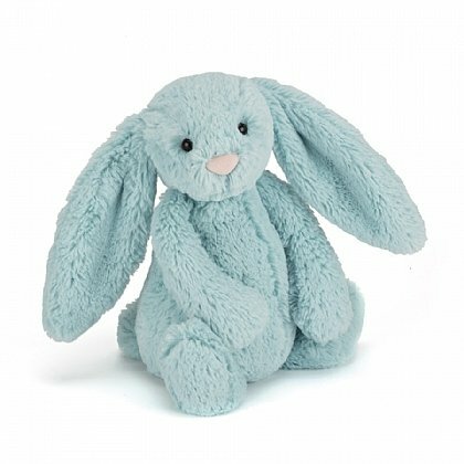 Bashful Aqua Bunny Soft Toy