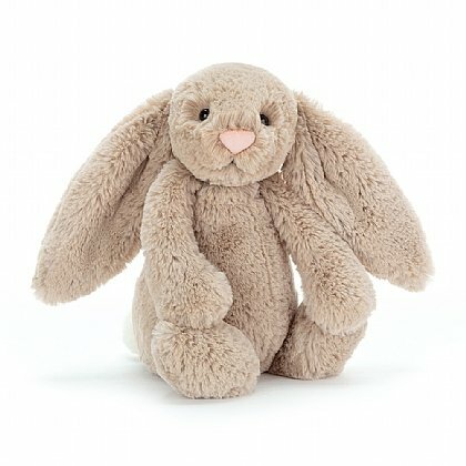 Bashful Beige Bunny Soft Toy