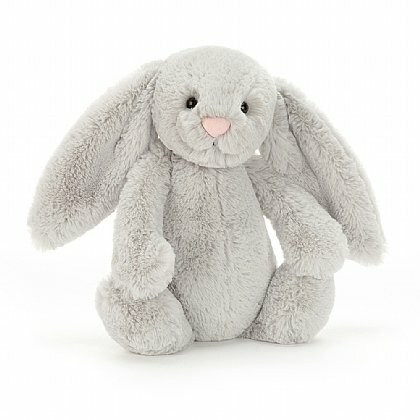Bashful Silver Bunny Soft Toy