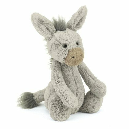 Bashful Donkey Soft Toy