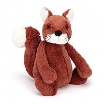 Bashful Squirrel Soft Toy