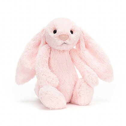 Bashful Pink Bunny Soft Toy