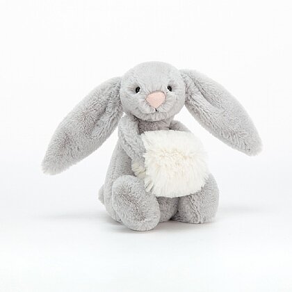 Bashful Silver Snow Bunny