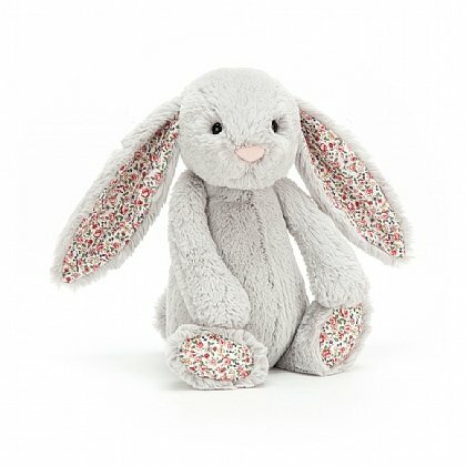 Blossom Silver Bunny Soft Toy
