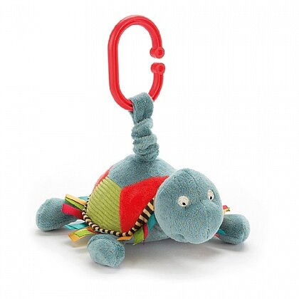 Carnival Turtle Jitter Pram Toy