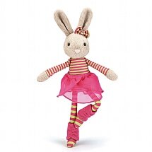 Jazzy Jiver Beige Bunny Soft Toy