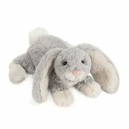 Loppy Silver Bunny Soft Toy