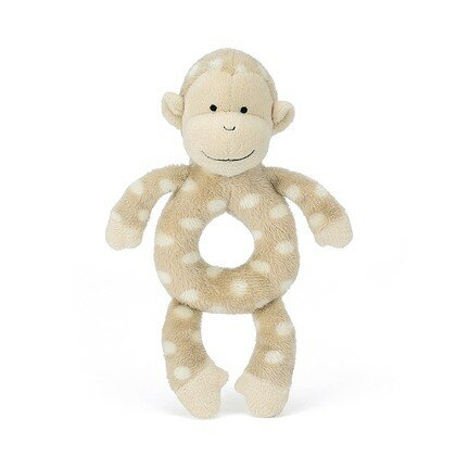 Monty Monkey Grabber Rattle