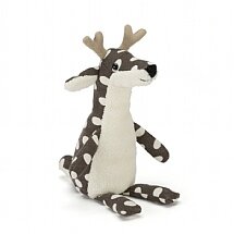 Polka Reindeer Soft Toy