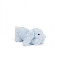 Pipsqueak Blue Bunny Squeaker Toy