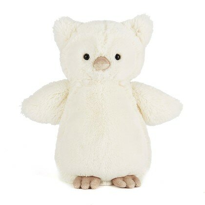 Bashful Snowy Owl Soft Toy