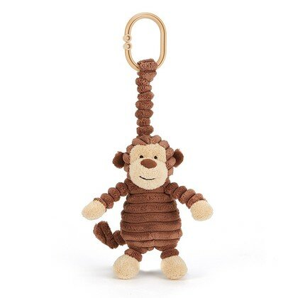 Cordy Roy Baby Monkey Jitter Pram Toy