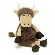 Tiggalope Highland Cow Soft Toy