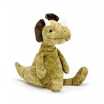 Trevor Triceratops Soft Toy