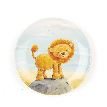 The Very Brave Lion Melamine Plate