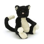 Bashful black white cat bas3cbw